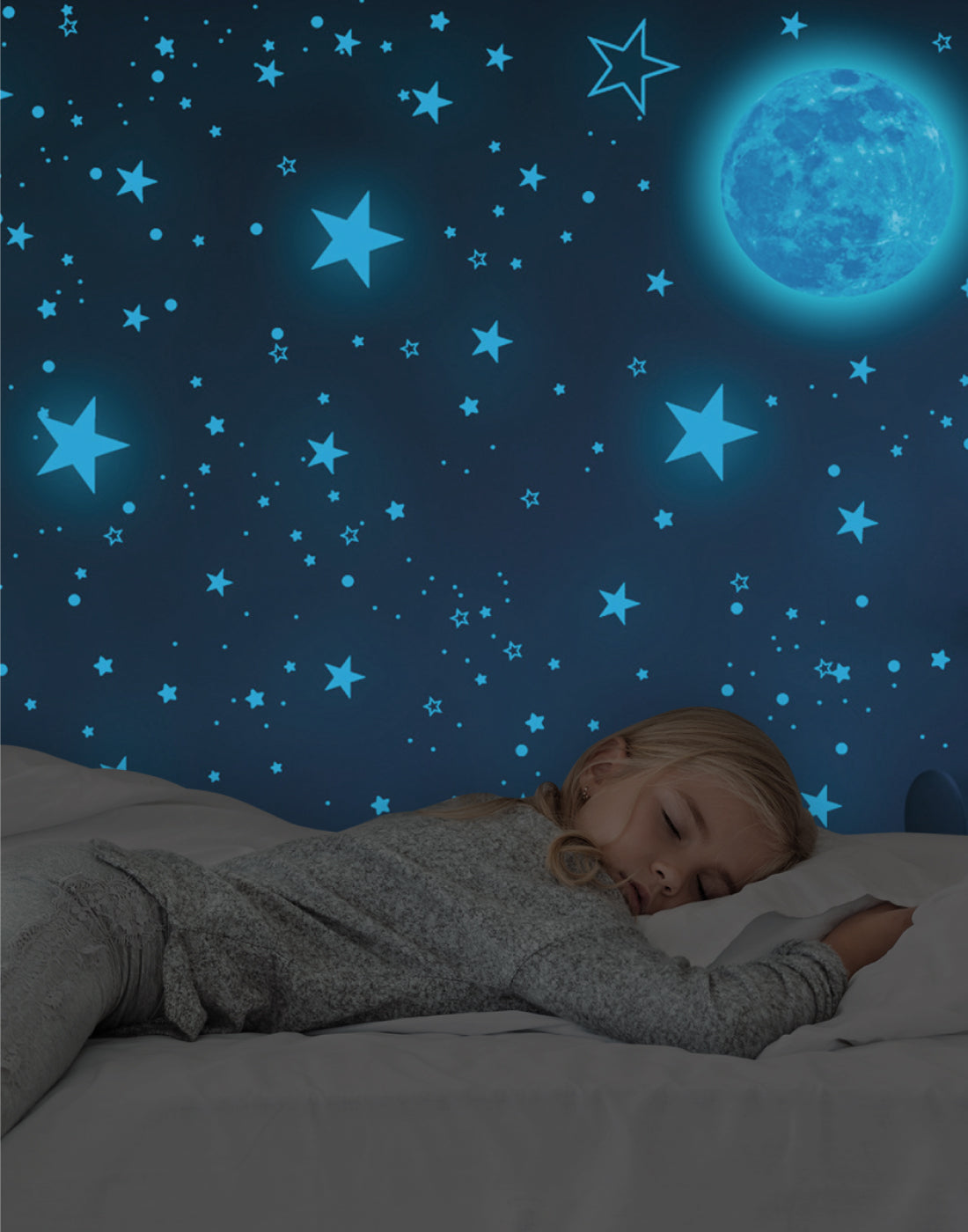 Glow in the dark sterren blauw - Glow in the dark winkel Glow in the dark sterren blauw - Glow in the dark winkel