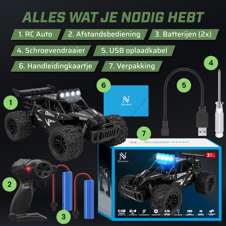 Bestuurbare Auto - Offroad Monsterstruck