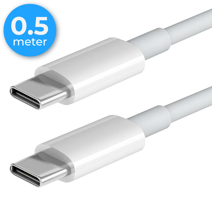 Usb C Kabel 0.5 Meter Wit