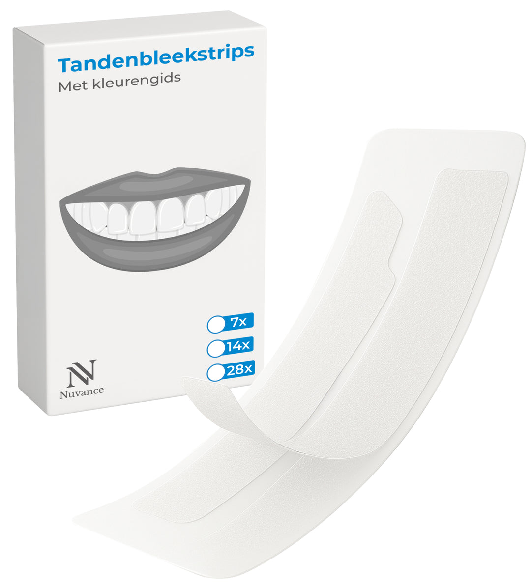 Teeth Whitening Strips - 7 Sets/ 14 Strips
