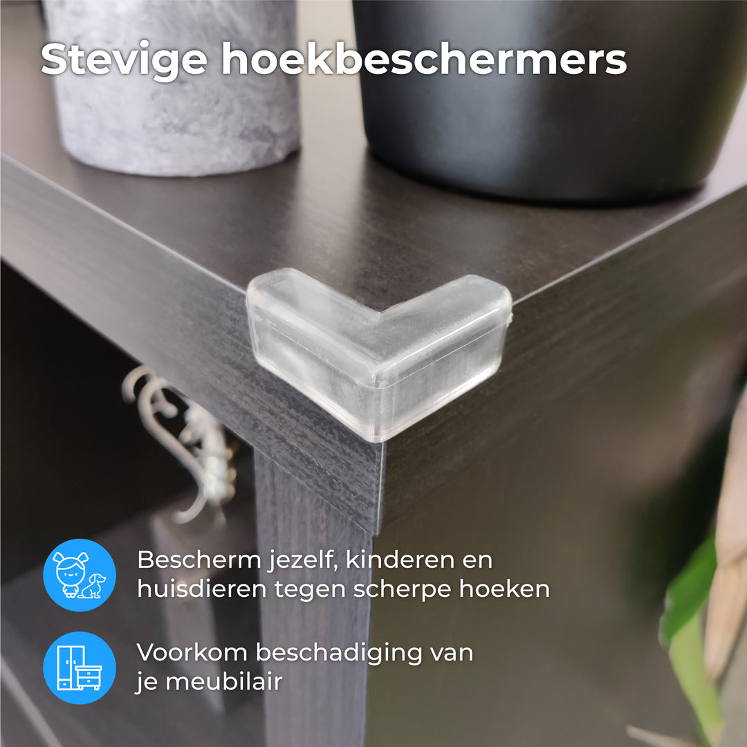 Bescherm je kind in stijl - 12 stuks zelfklevende hoekbeschermers voor baby's Bescherm je kind in stijl - 12 stuks zelfklevende hoekbeschermers voor baby's