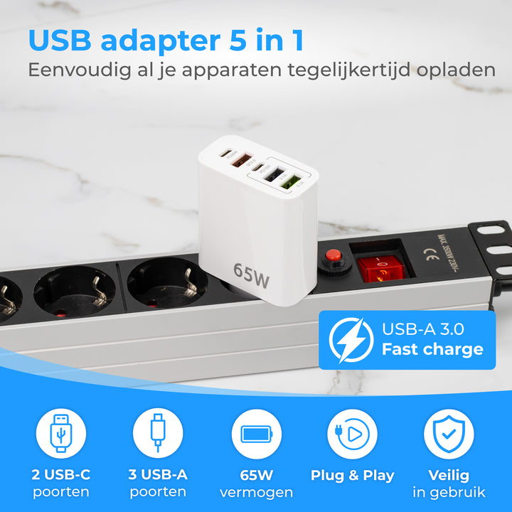 USB Adapter - 5 in 1