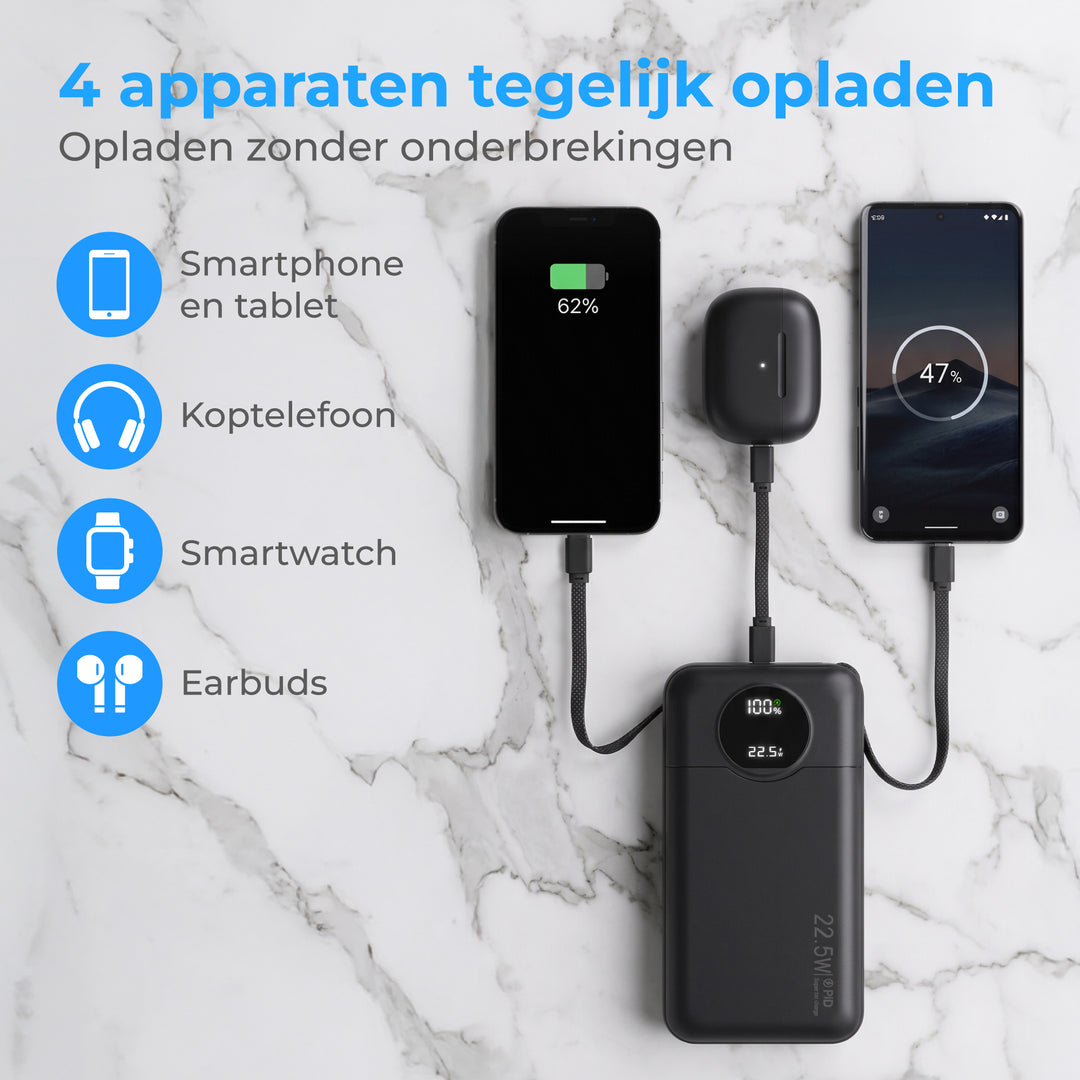 Powerbank 30.000 mAh