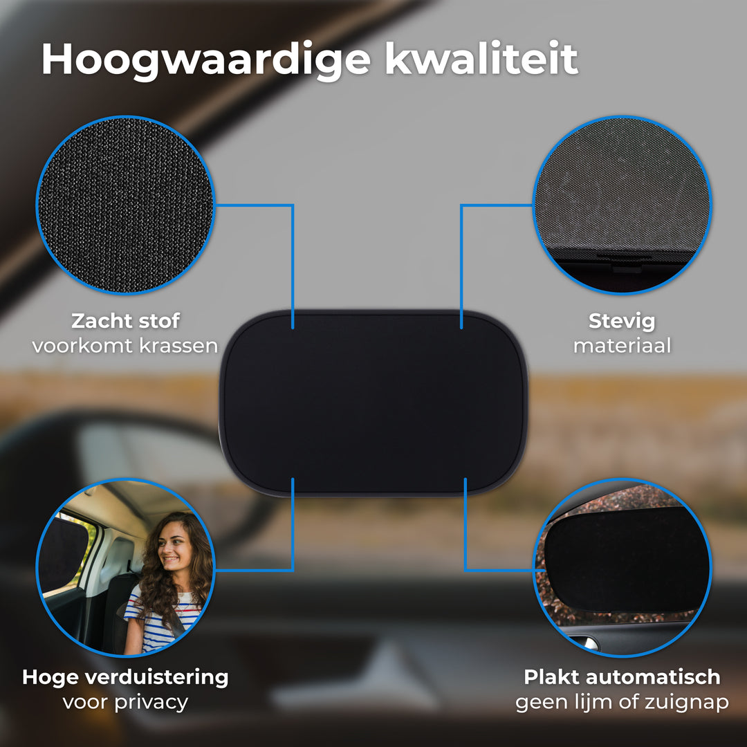 Zonnescherm voor Auto - 2 Stuks