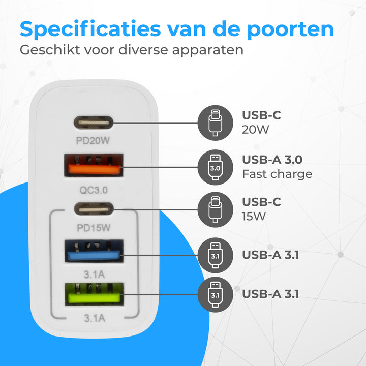 USB Adapter - 5 in 1