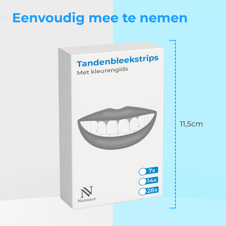 Teeth Whitening Strips - 7 Sets/ 14 Strips