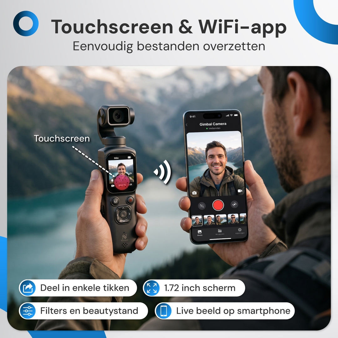 Pocket Camera - 4K Ultra HD - Mini Camera