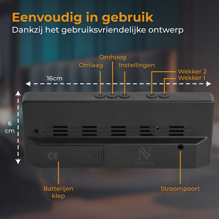 Digitale Wekker RGB Display
