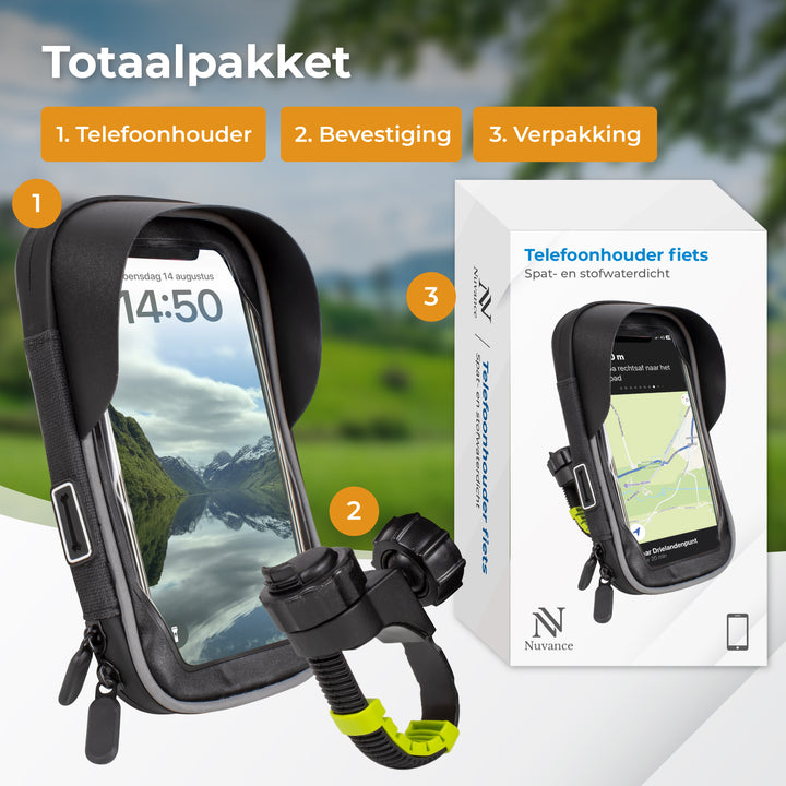 Telefoonhouder voor Fiets Waterdicht