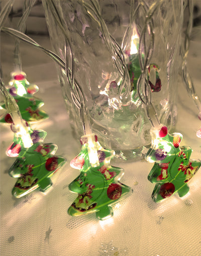 led verlichting in de vorm van een kerstboom 