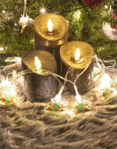 Kerstboom Figuren - 10 LED Lampjes