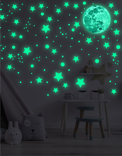 glow in the dark sterren 442 stuks 