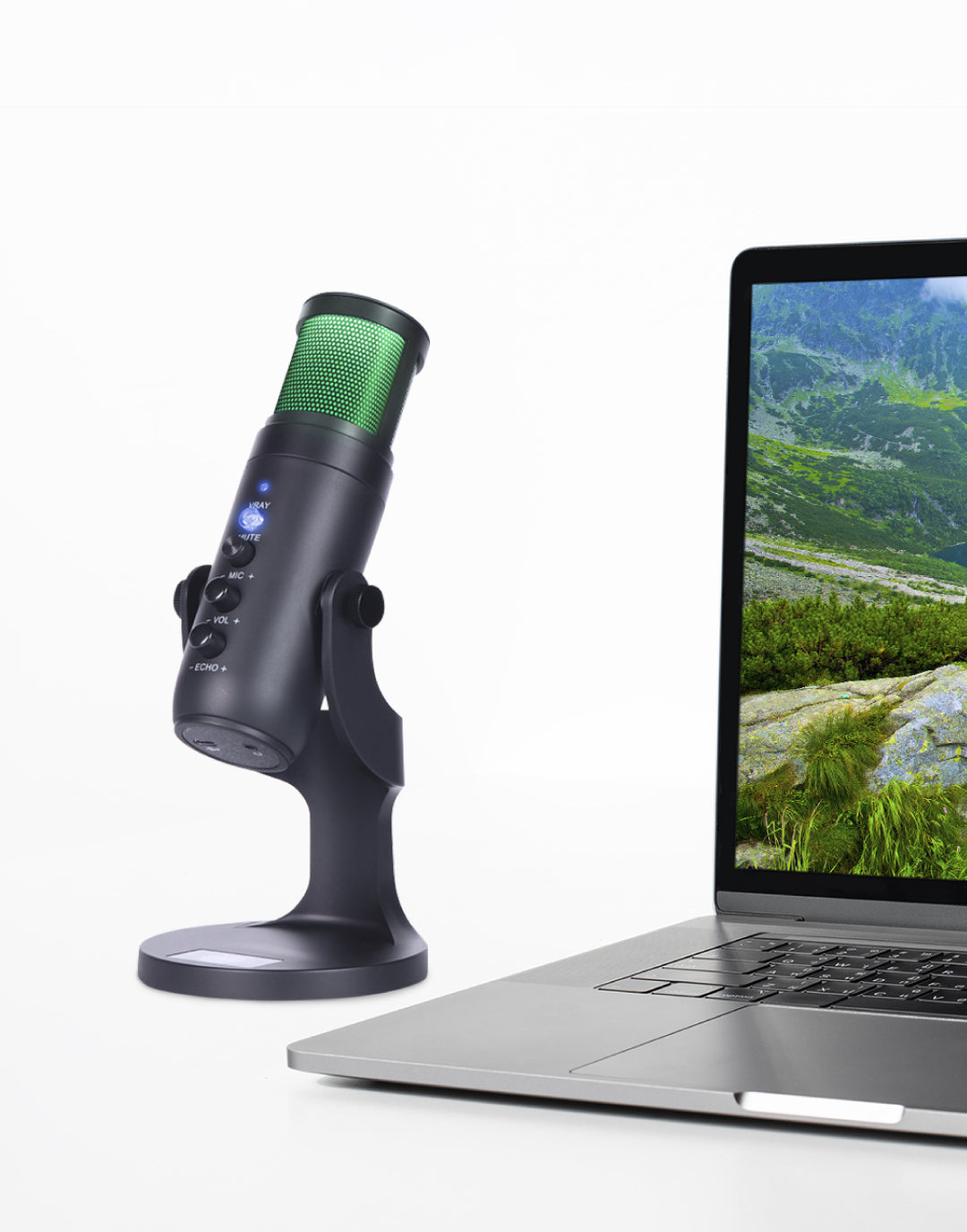 Microfoon met tripod standaard - KabelGigant Microfoon met tripod standaard - KabelGigant